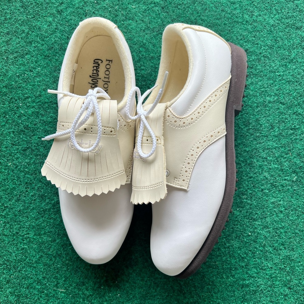 Footjoy Greenjoy Men’s Kiltie Golf Shoes 9.5